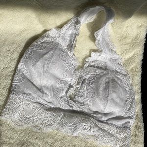 Lace Padded Bralette (Size Medium)